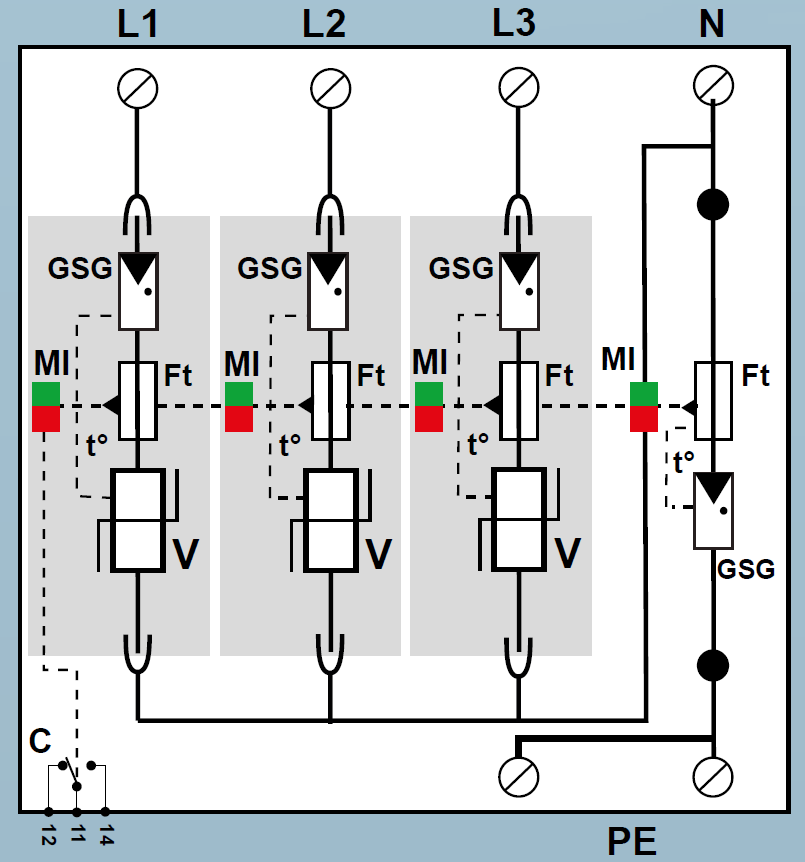 Basic Circuit Diagram Ac Surge